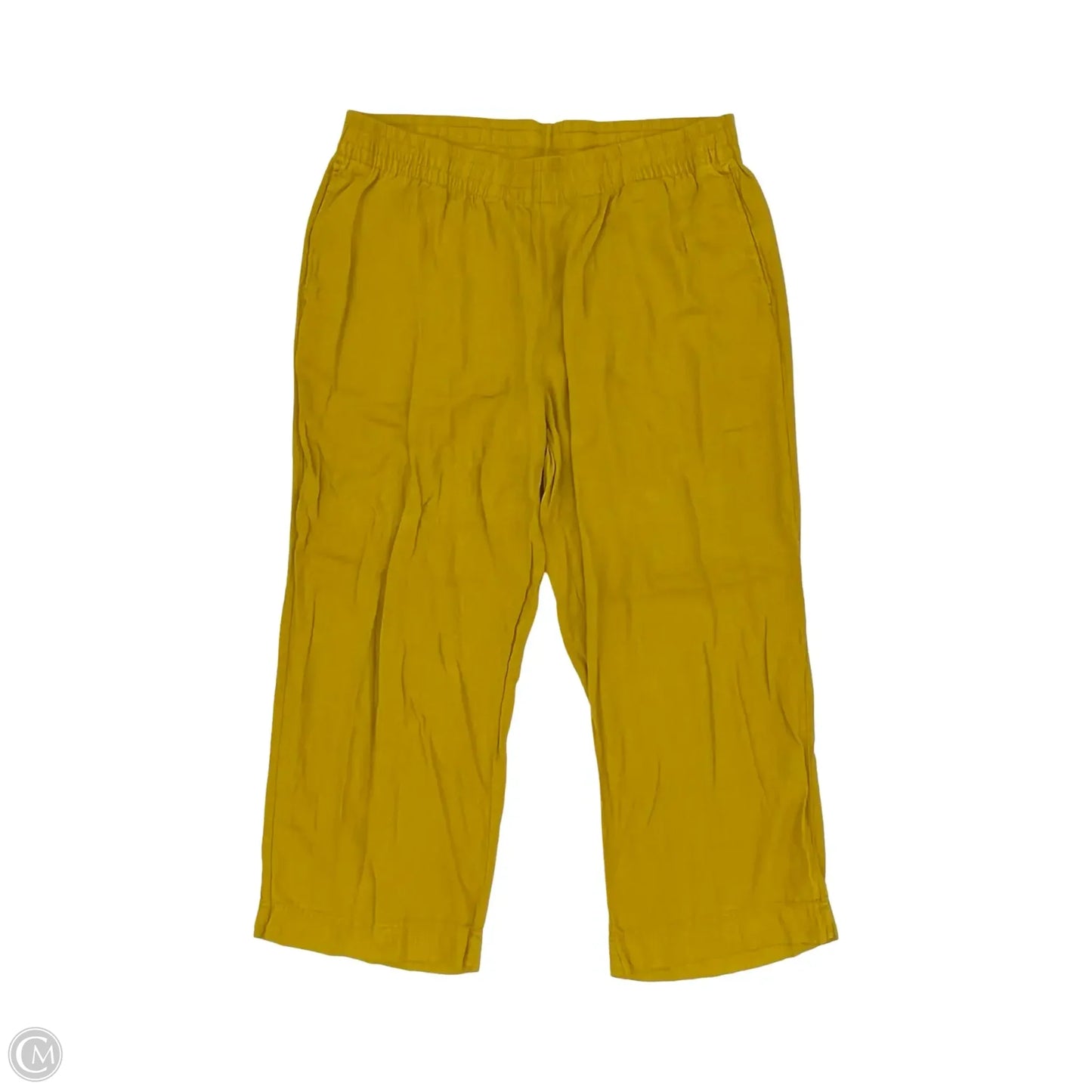 Pants Wide Leg By Old Navy In Yellow, Size: Xl