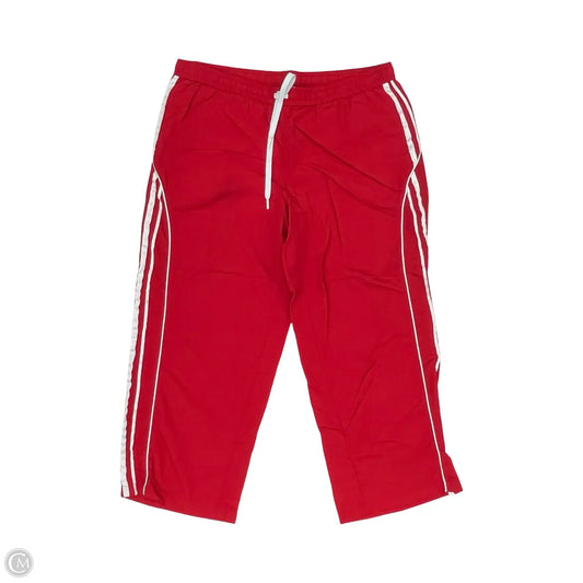Athletic Pants By No Boundaries In Red, Size: Xl