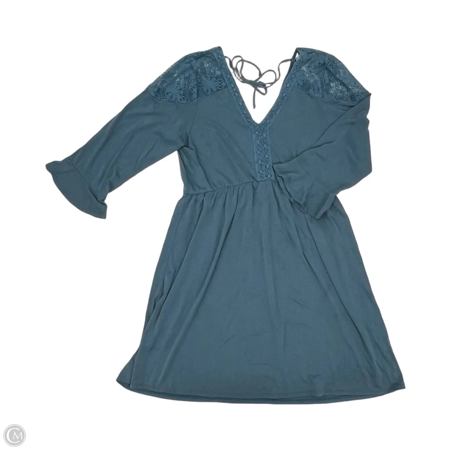 Dress Casual Short By Alya In Teal, Size: Xl