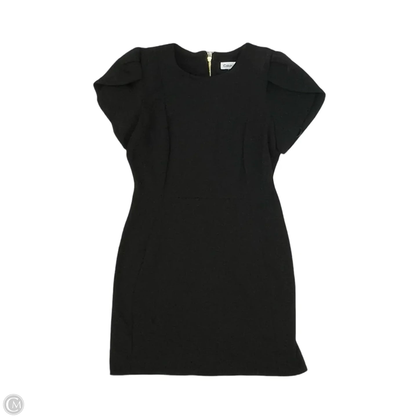 Dress Work By Calvin Klein In Black, Size: 4
