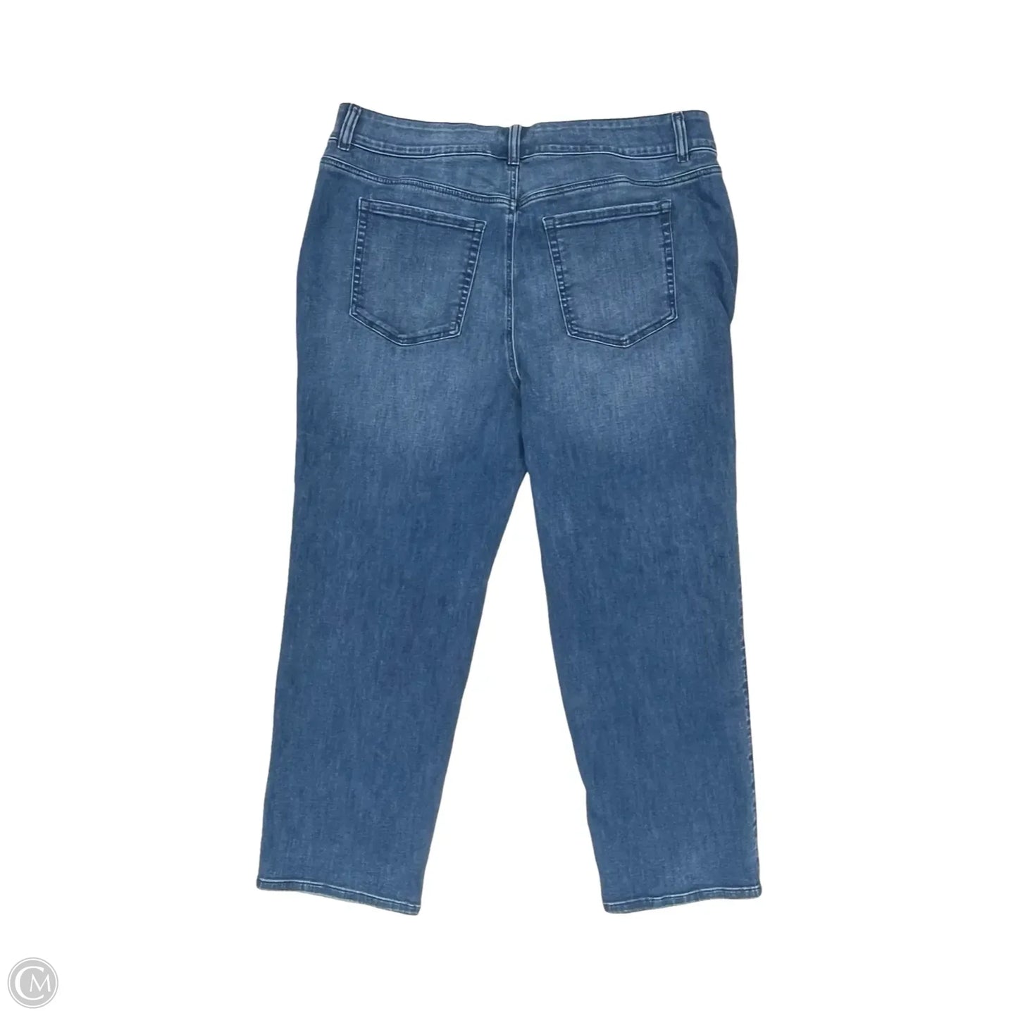 Jeans Straight By Lane Bryant In Blue Denim, Size: 24