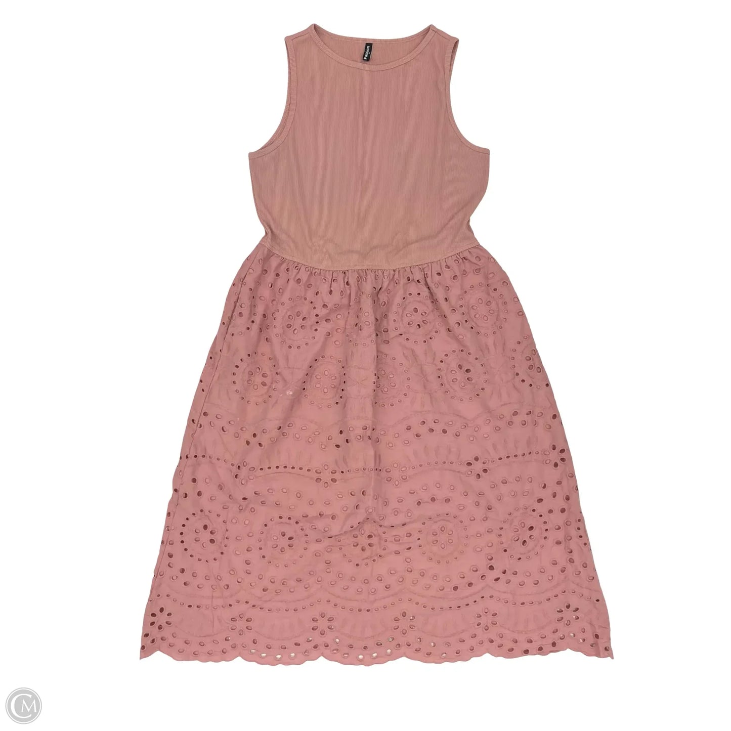 Dress Party Midi By Cmf In Pink, Size: Xl
