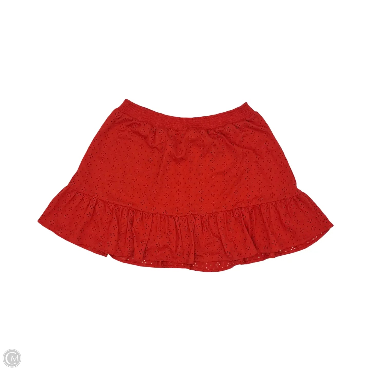Skirt Mini & Short By Loft In Orange, Size: L