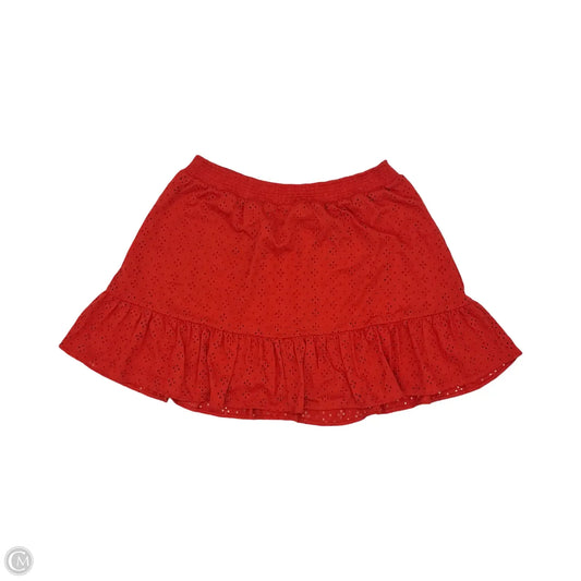 Skirt Mini & Short By Loft In Orange, Size: L