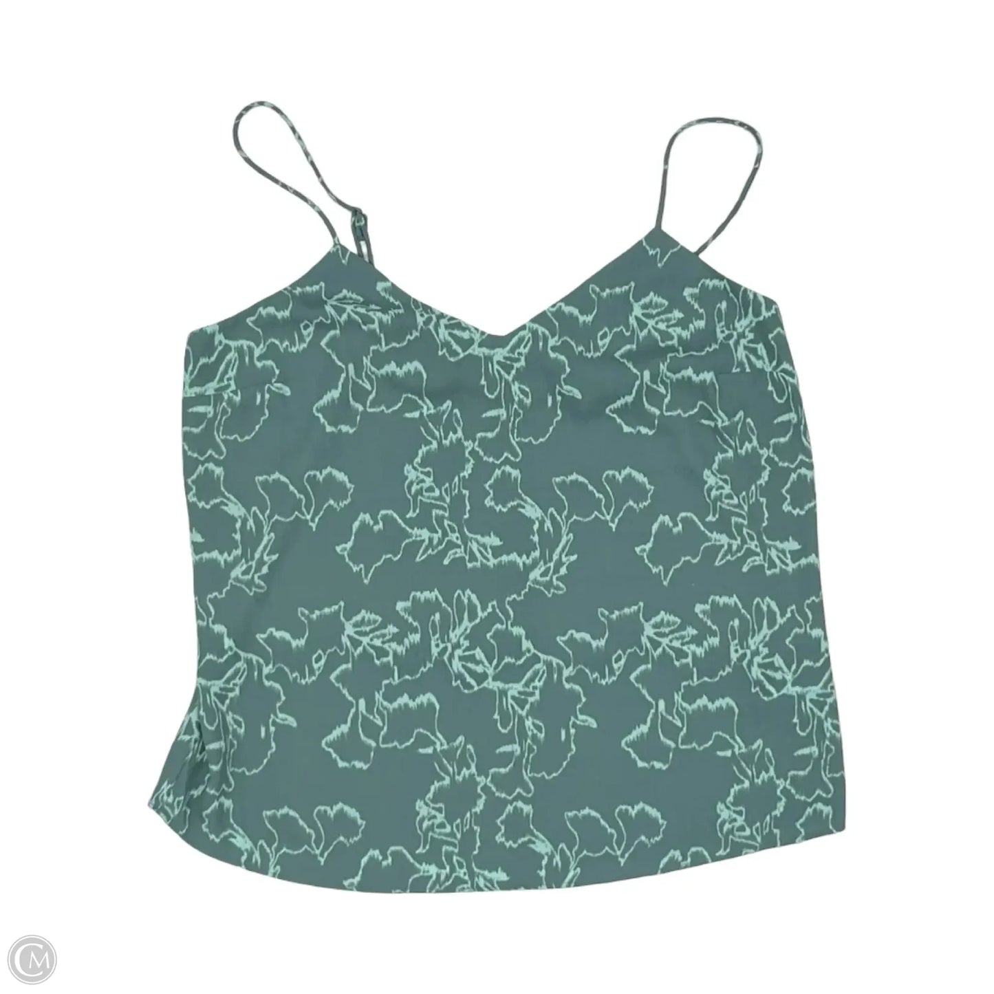 Blouse Sleeveless By Nine West In Green, Size: S