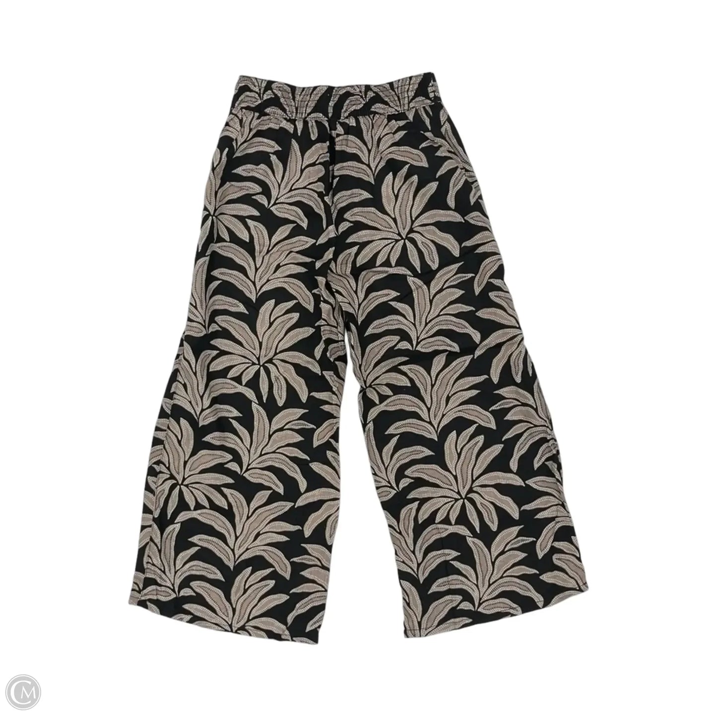 Pants Linen By Rachel Zoe In Black & Brown, Size: S