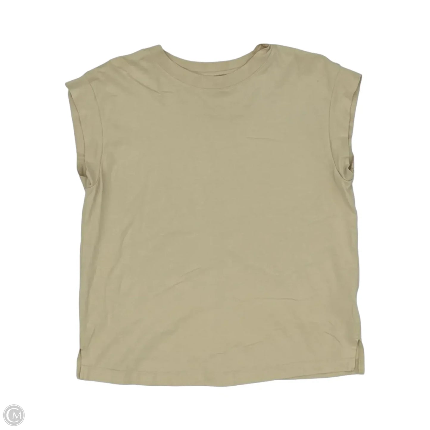 Top Short Sleeve By A New Day In Brown, Size: S