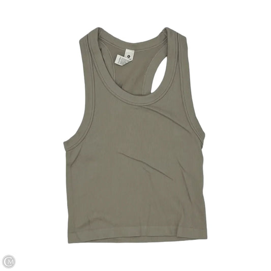 Athletic Tank Top By 90 Degrees By Reflex In Brown, Size: S
