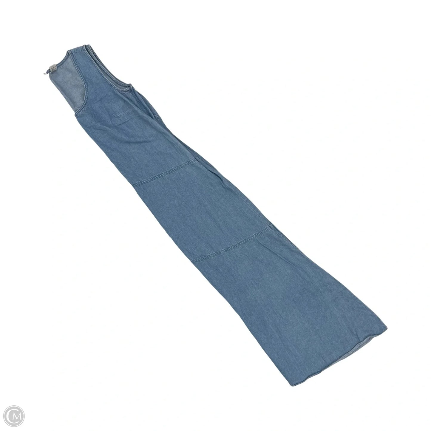 Dress Casual Midi By Jeanology In Blue Denim, Size: 8