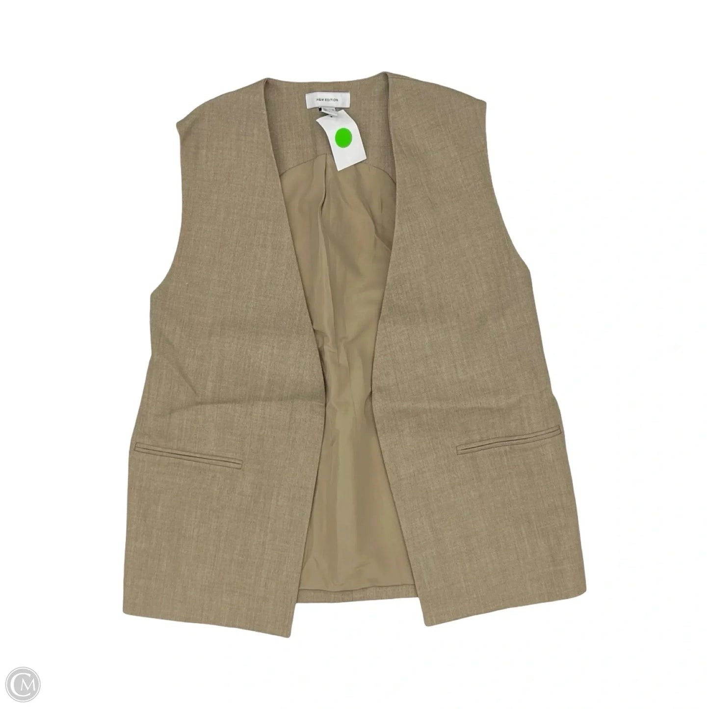 Vest Other By H&m In Brown, Size: Xs