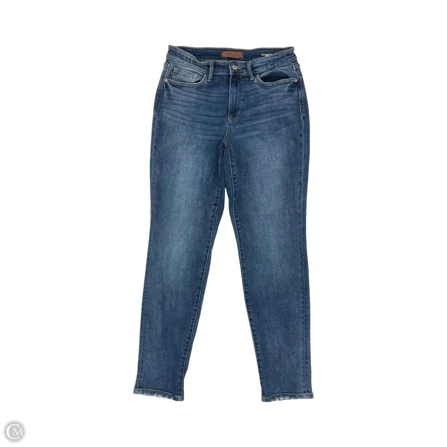 Jeans Skinny By Judy Blue In Blue Denim, Size: 8
