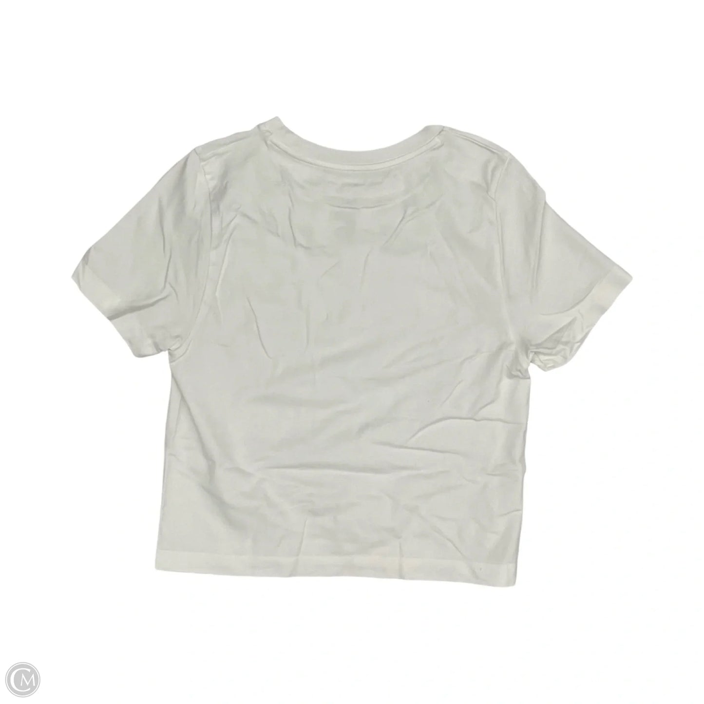Top Short Sleeve By A New Day In White, Size: L