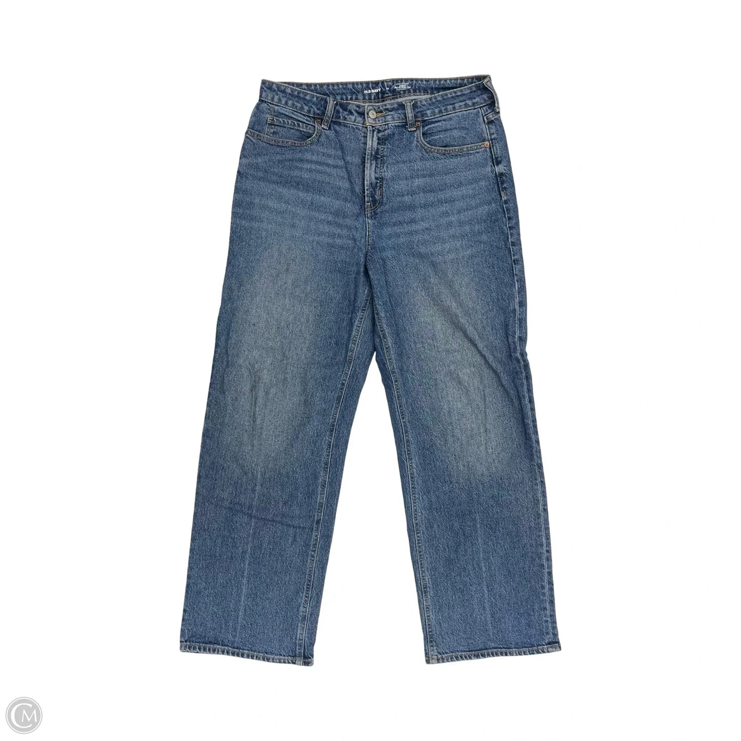 Jeans Wide Leg By Old Navy In Blue Denim, Size: 14