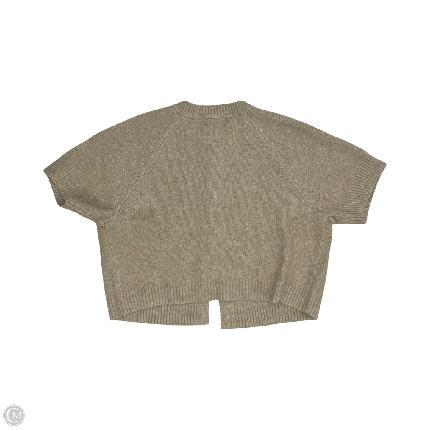 Sweater Cardigan By Universal Thread In Brown, Size: L