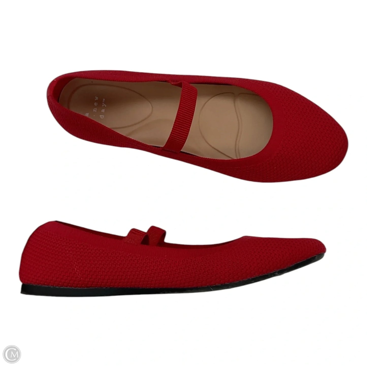 Shoes Flats By A New Day In Red, Size: 10
