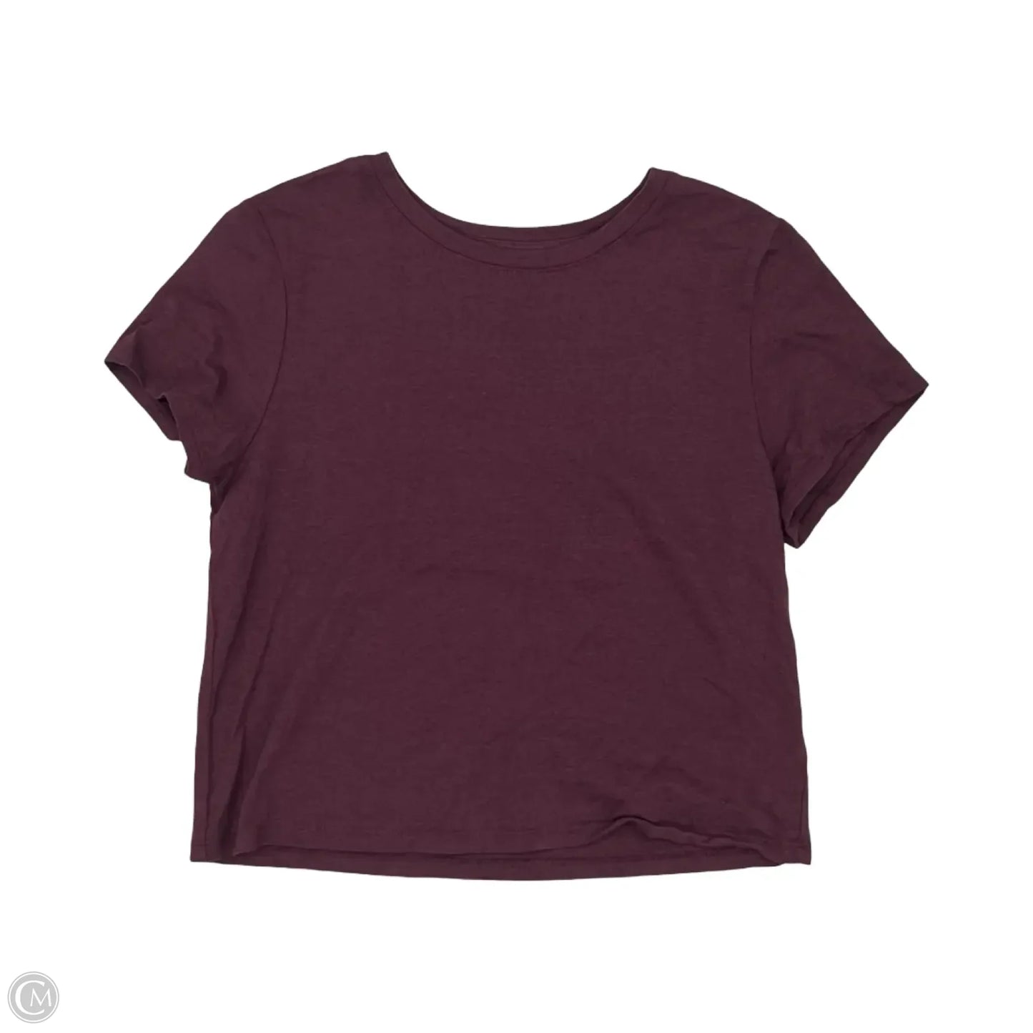 Top Short Sleeve By Old Navy In Purple, Size: L