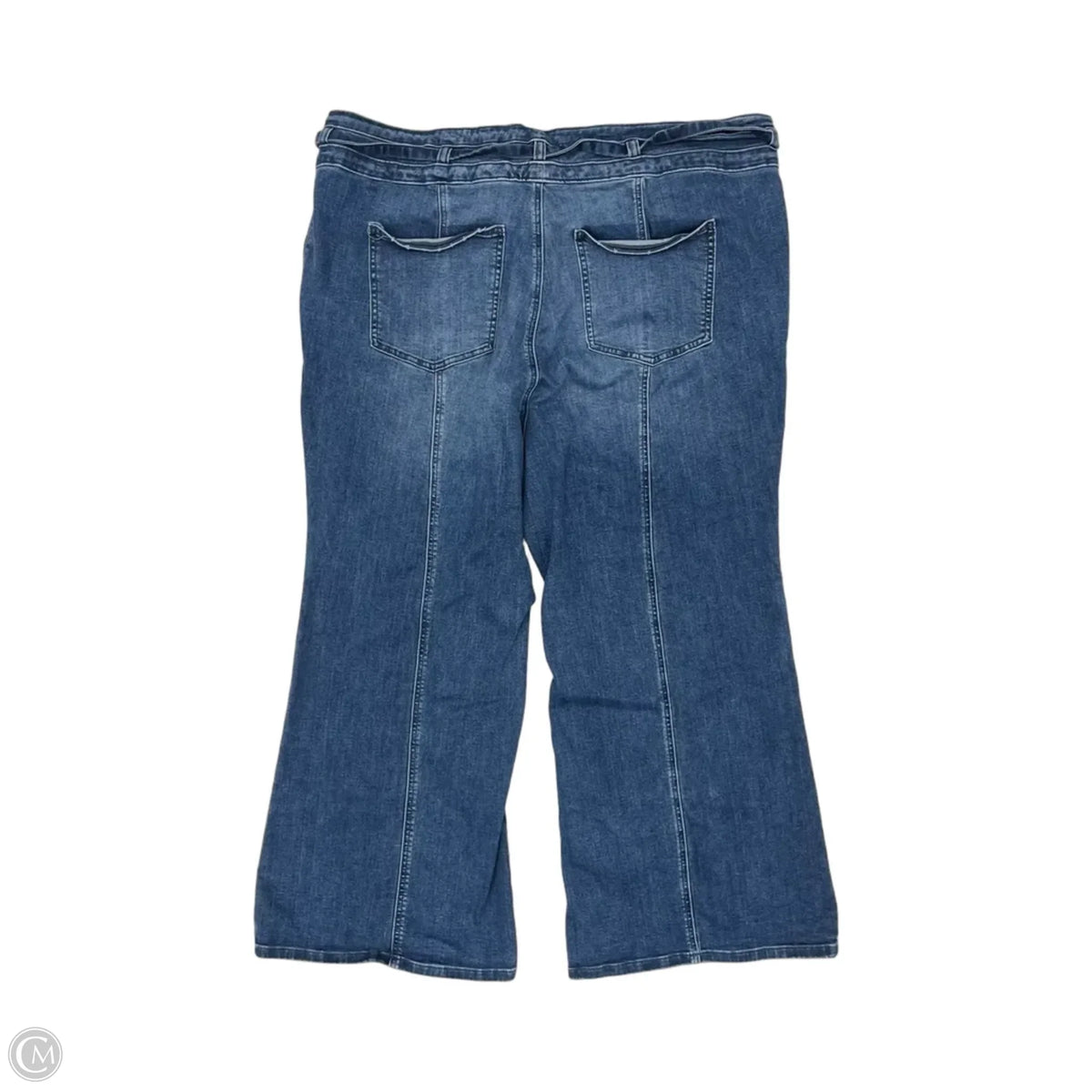 Jeans Wide Leg By Torrid In Blue Denim, Size: 26