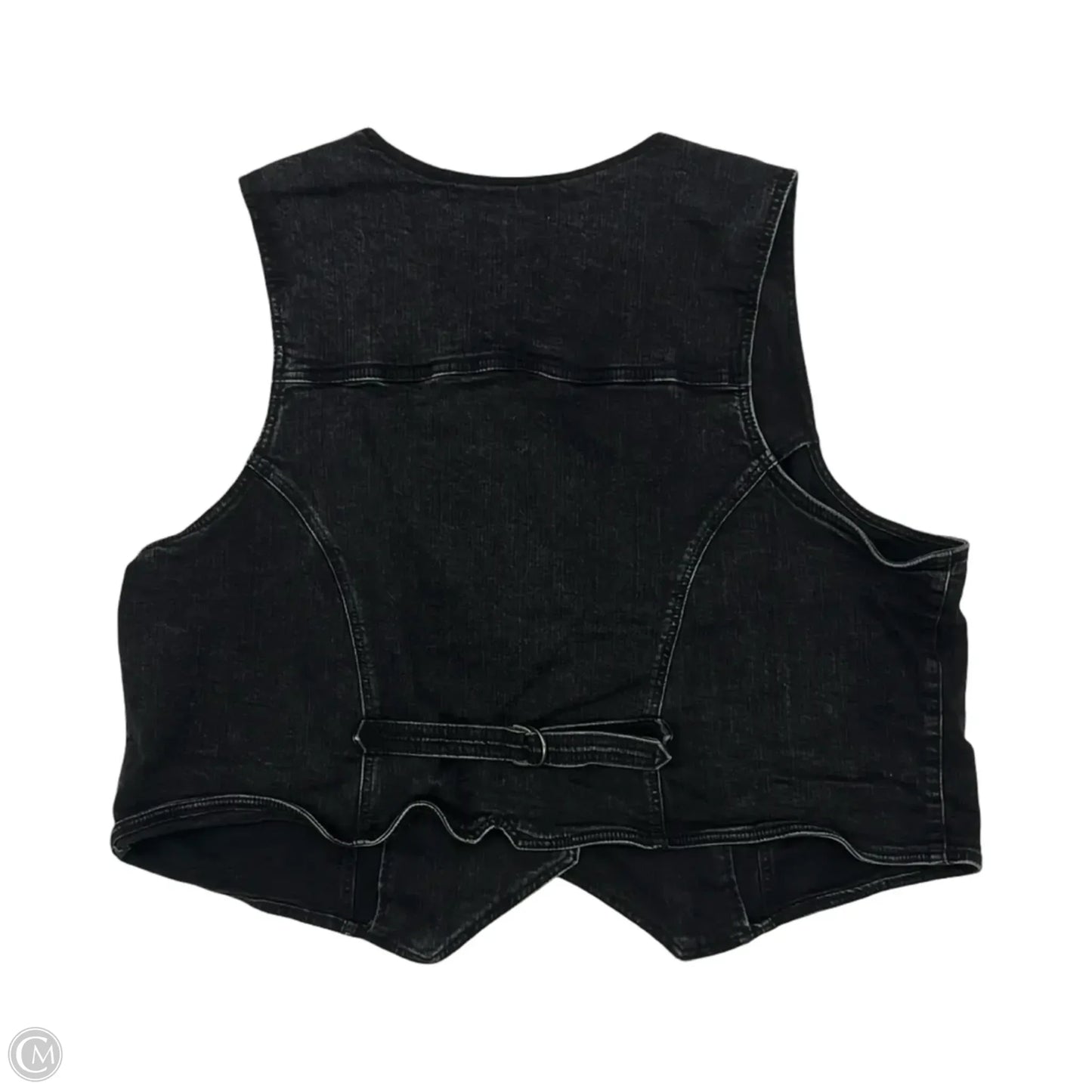 Vest Other By Torrid In Black Denim, Size: 4x