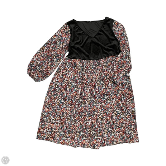 Dress Casual Midi By Bloomchic In Floral Print, Size: 3x