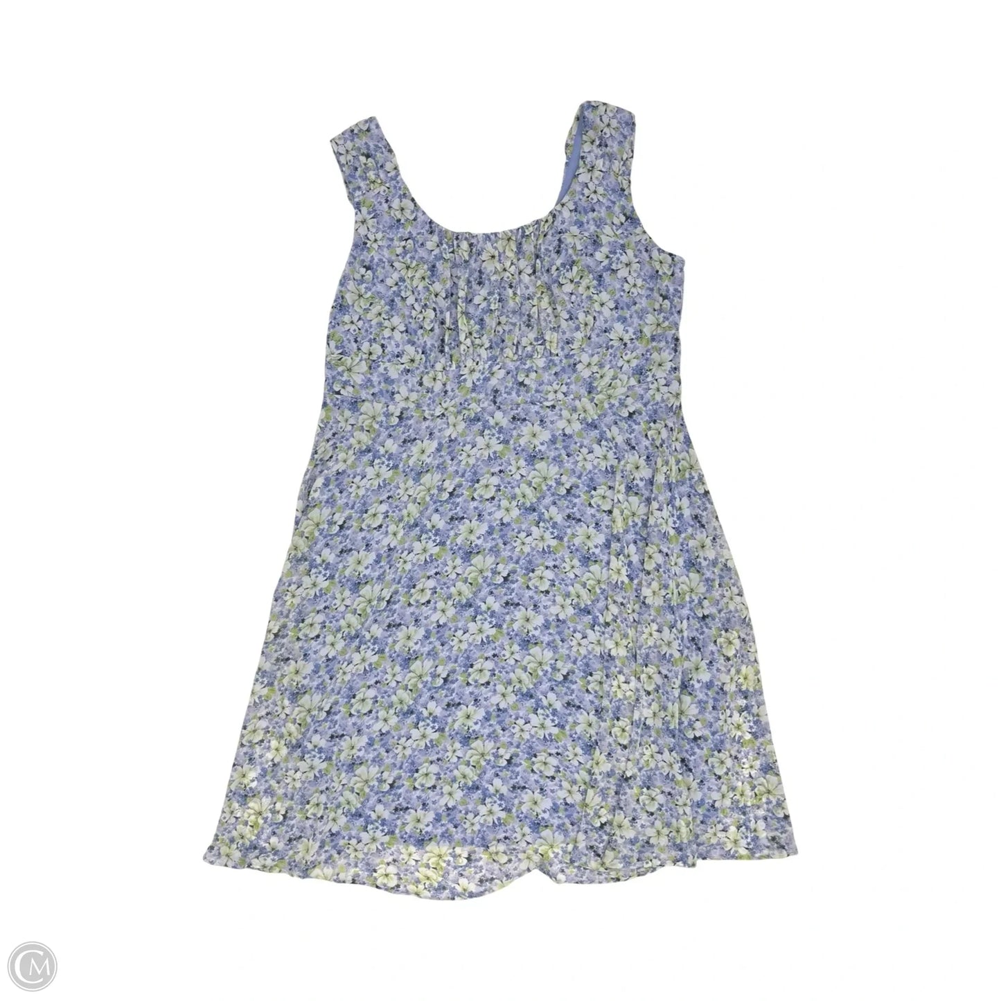 Dress Party Midi By Clothes Mentor In Floral Print, Size: 18