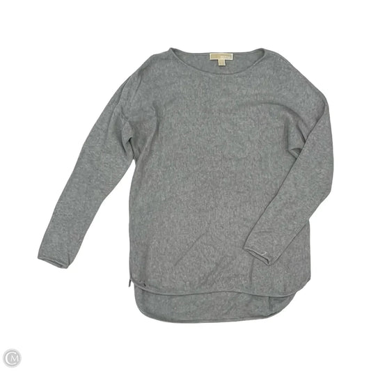 Sweater Designer By Michael Kors In Grey, Size: L