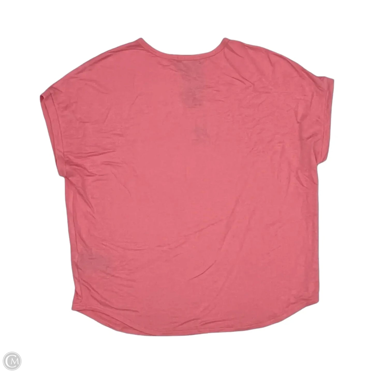 Top Short Sleeve By Buffalo David Bitton In Pink, Size: M