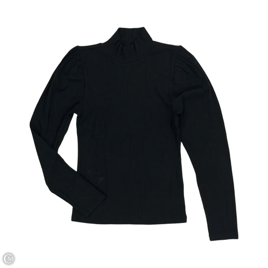 Top Long Sleeve By Gap In Black, Size: M