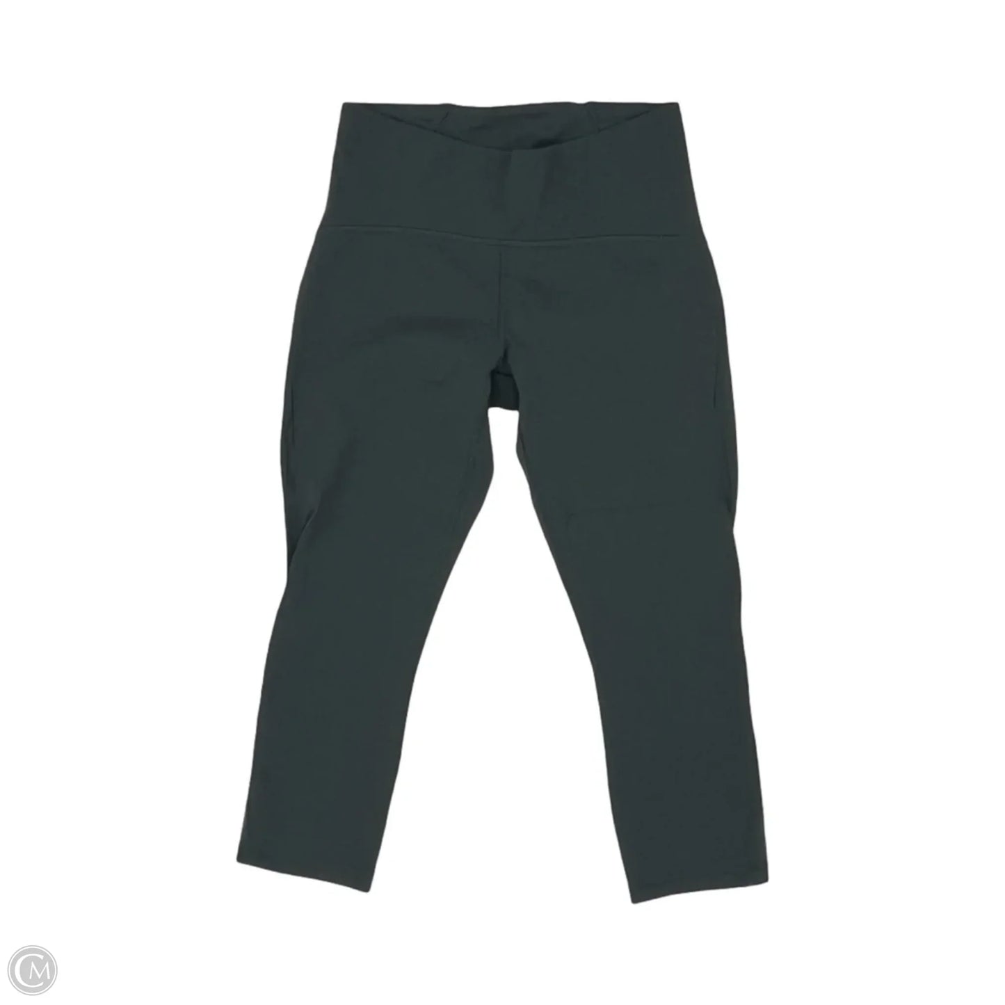 Athletic Leggings Capris By Lululemon In Grey, Size: M