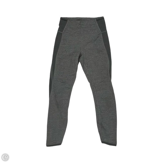 Athletic Leggings By Lululemon In Grey, Size: S