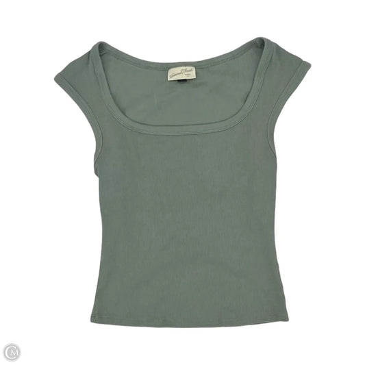 Tank Top By Universal Thread In Green, Size: M