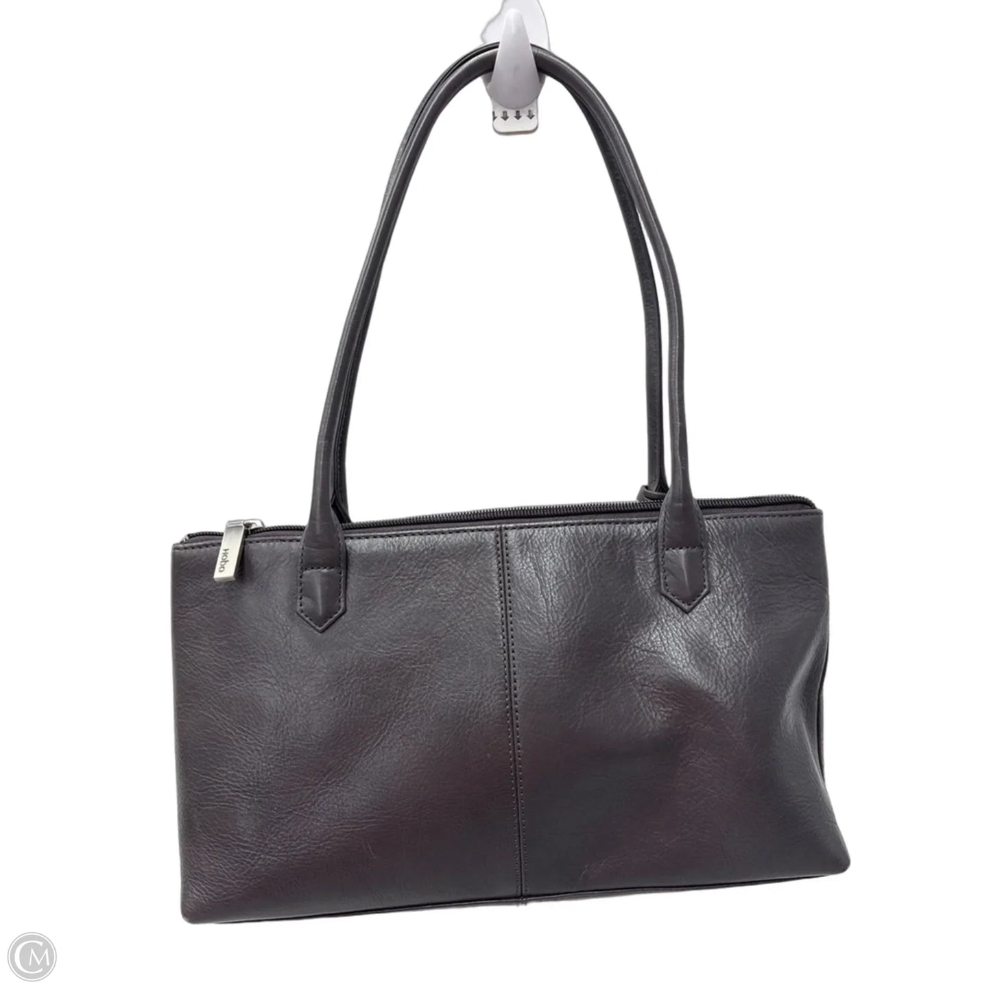 Handbag Leather By Hobo Intl, Size: Medium