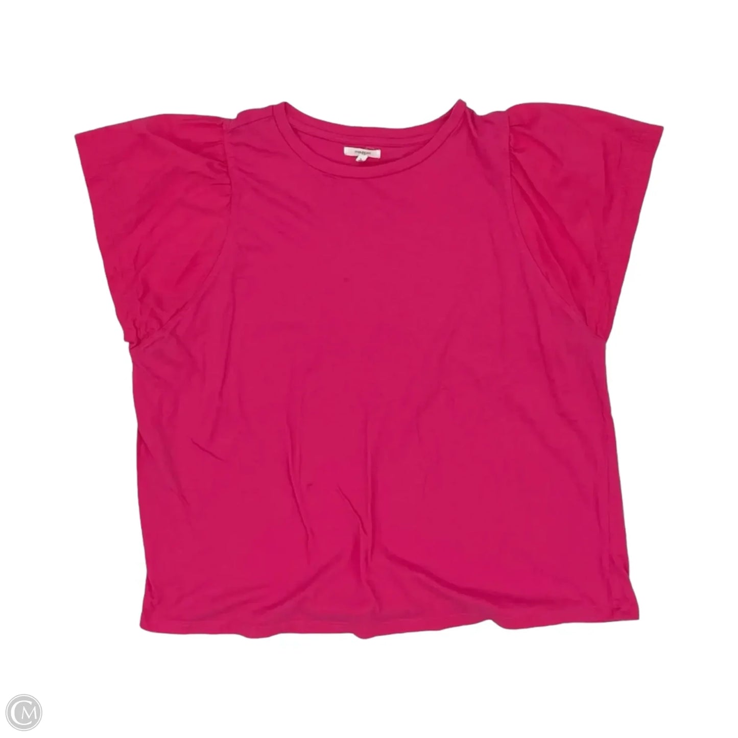 Top Short Sleeve By Maurices In Pink, Size: 2x