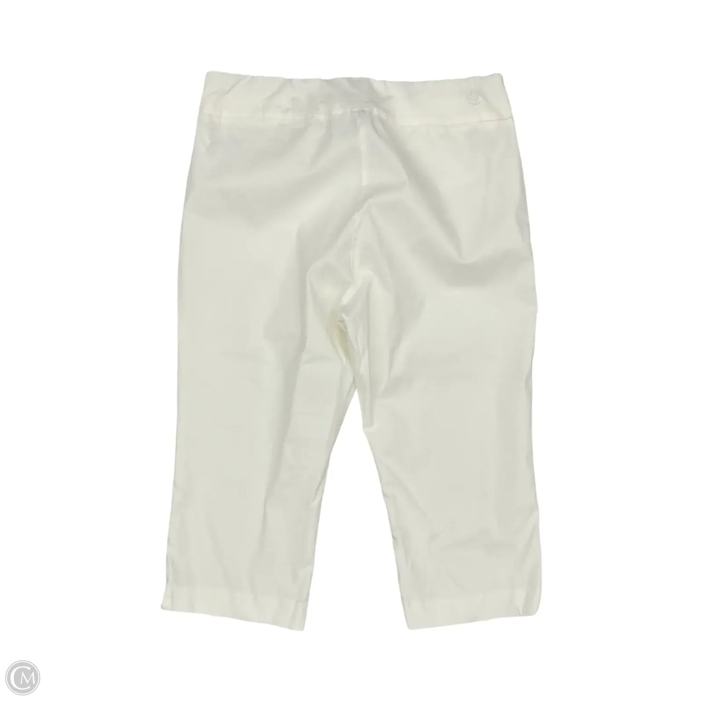 Pants Cropped By Gloria Vanderbilt In White, Size: 18