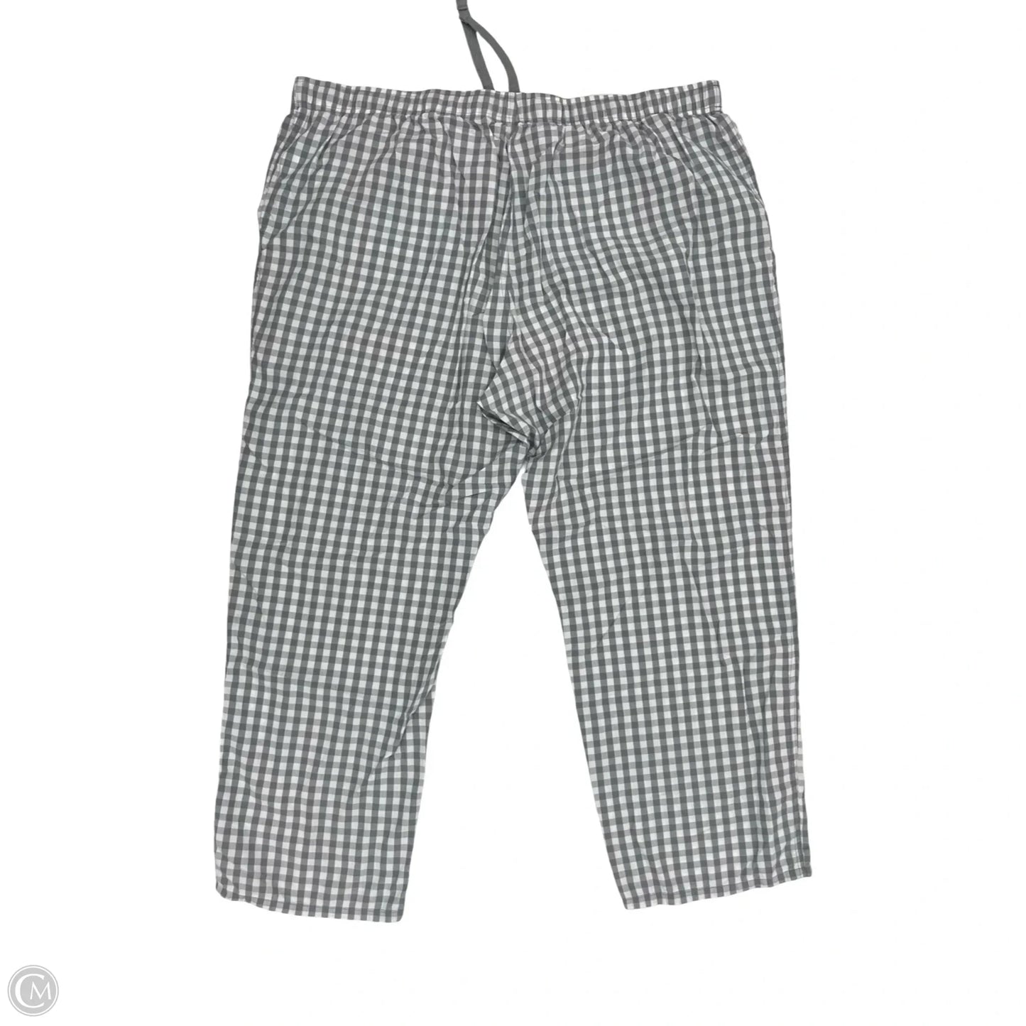 Pajama Pants By Old Navy In Grey & White, Size: 3x
