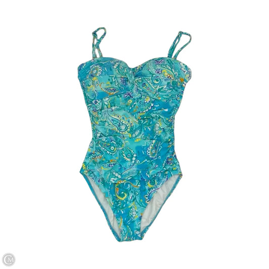 Swimsuit By Chaps In Paisley Print, Size: M