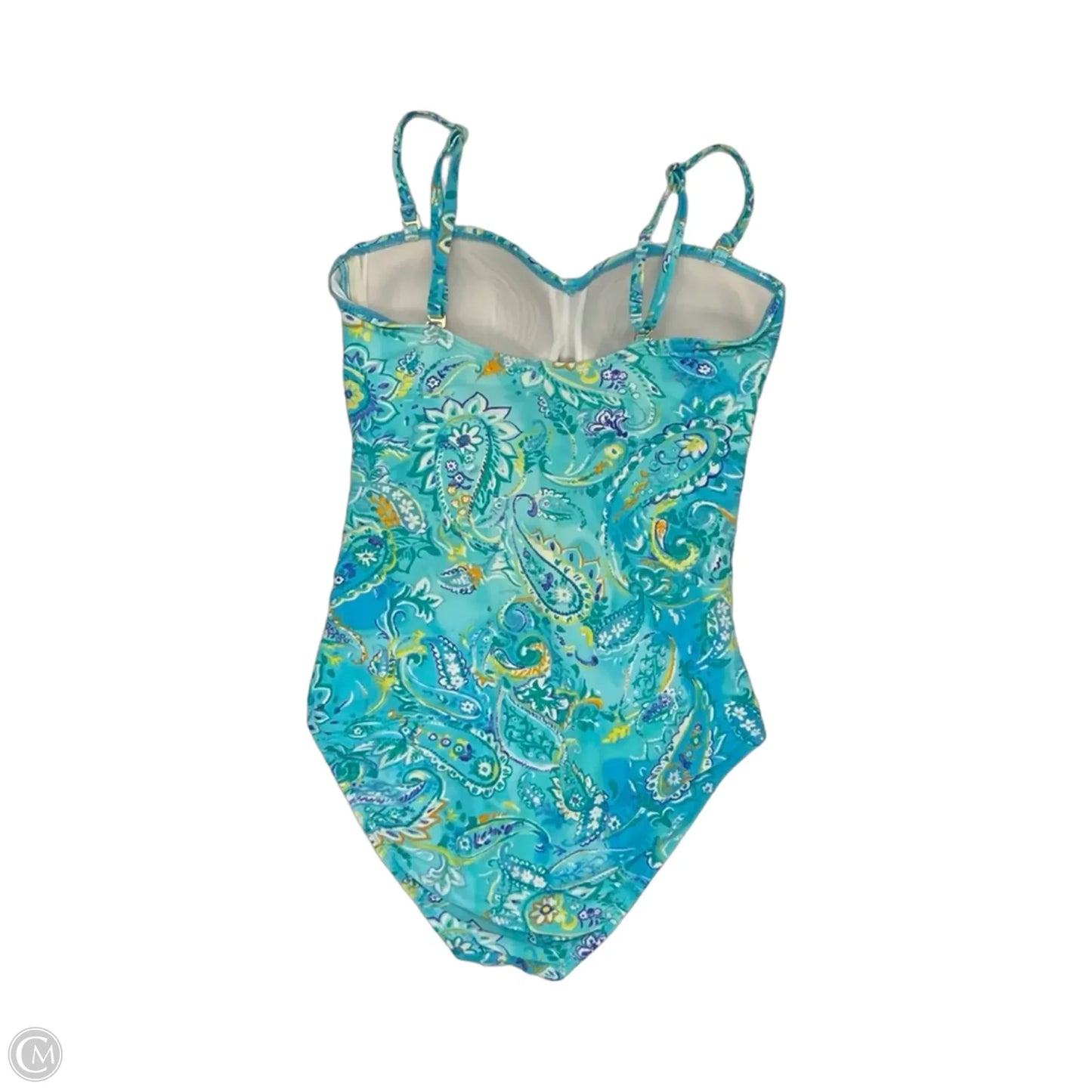 Swimsuit By Chaps In Paisley Print, Size: M