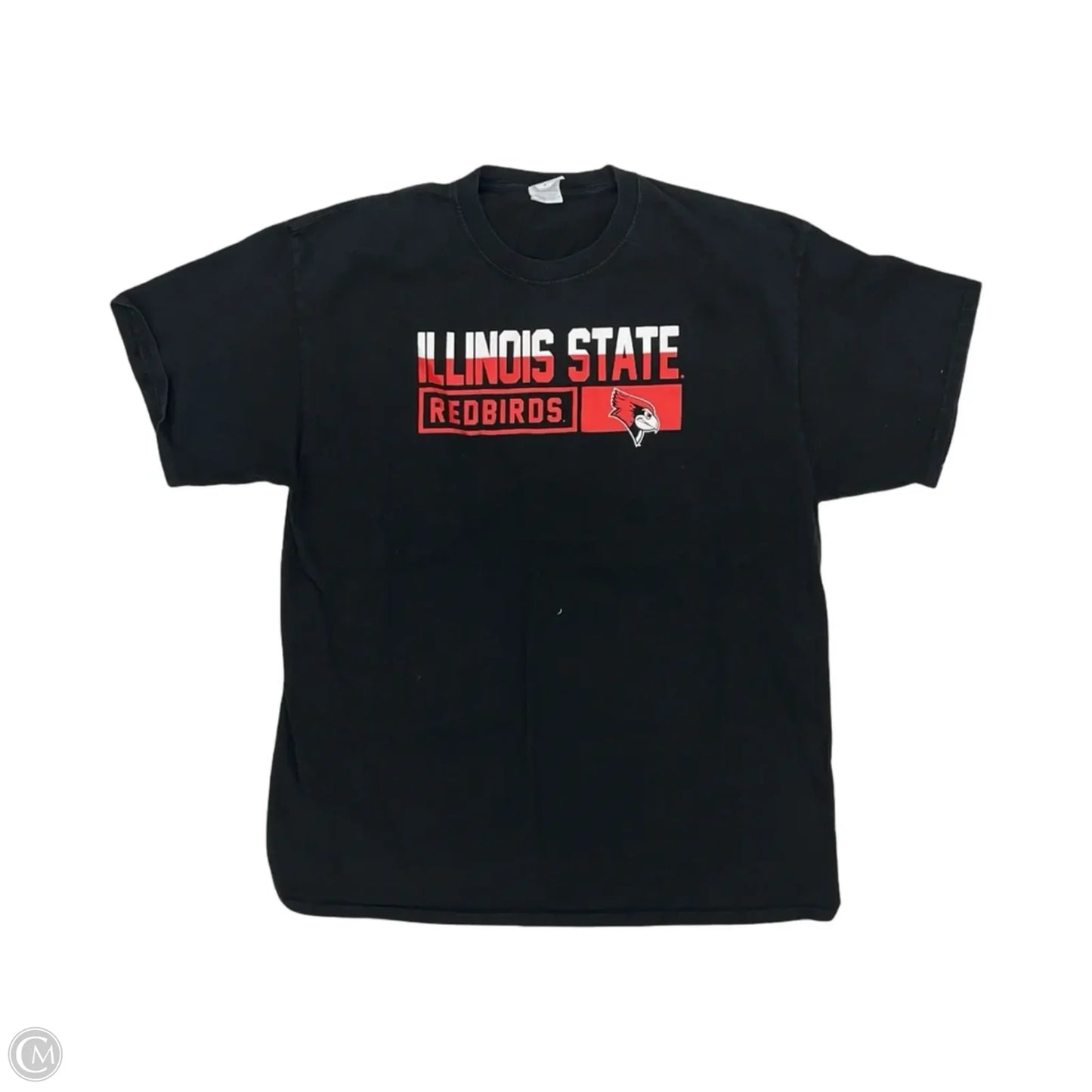 Athletic Top Short Sleeve By Port & Company In Black, Size: Xl