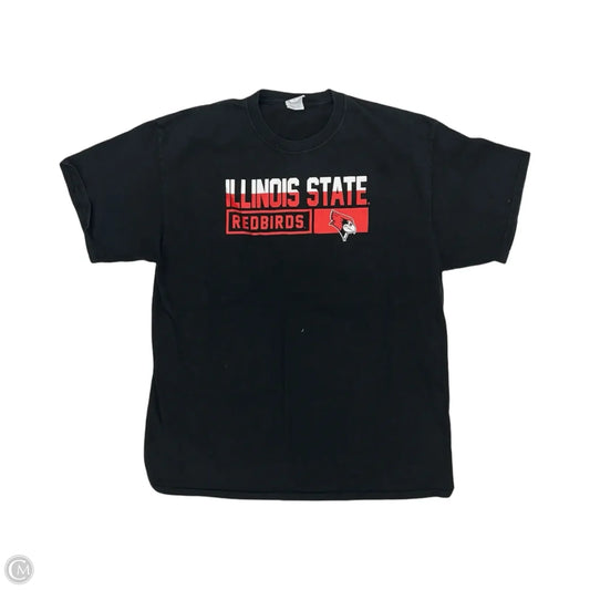 Athletic Top Short Sleeve By Port & Company In Black, Size: Xl