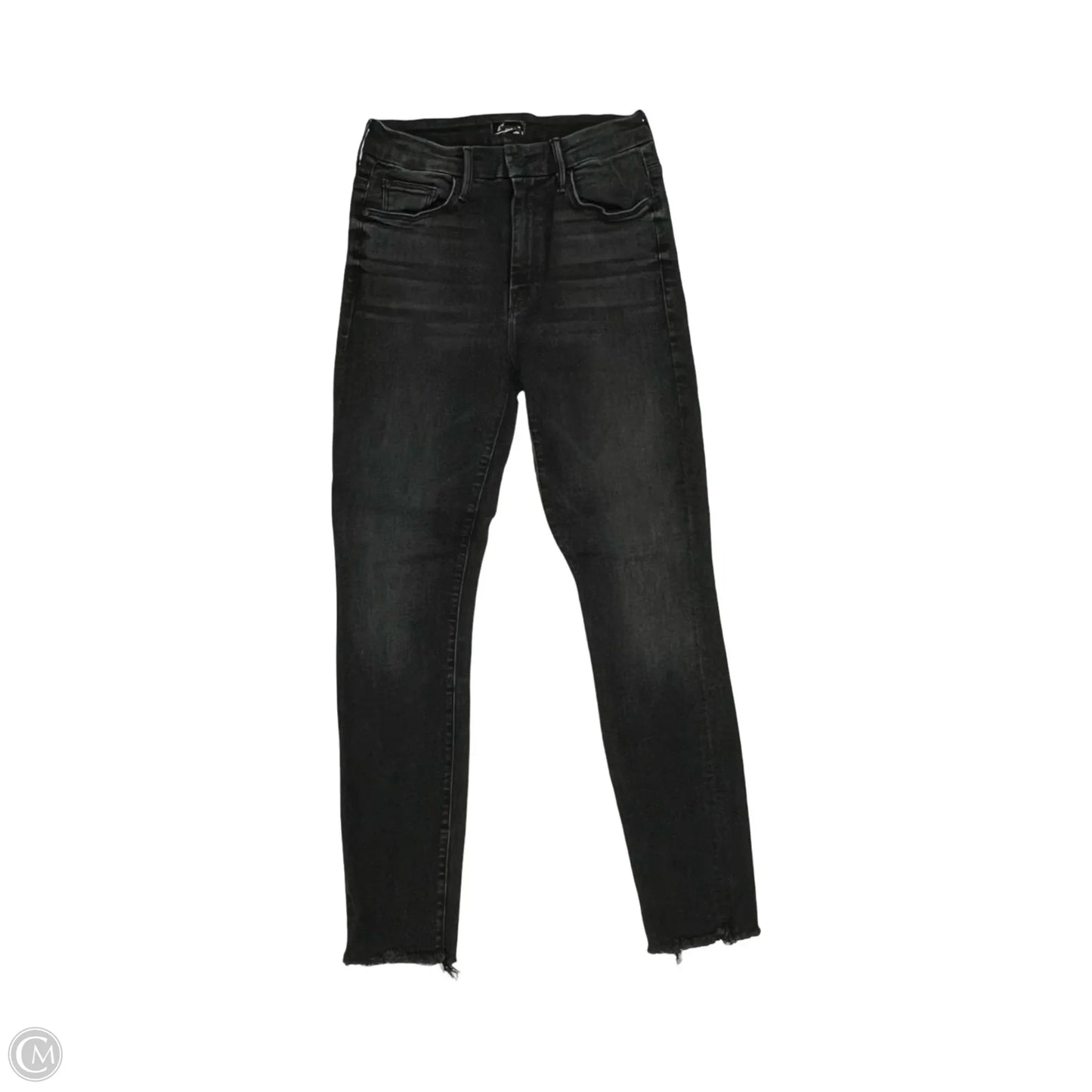 Jeans Skinny By Mother In Black Denim, Size: 2
