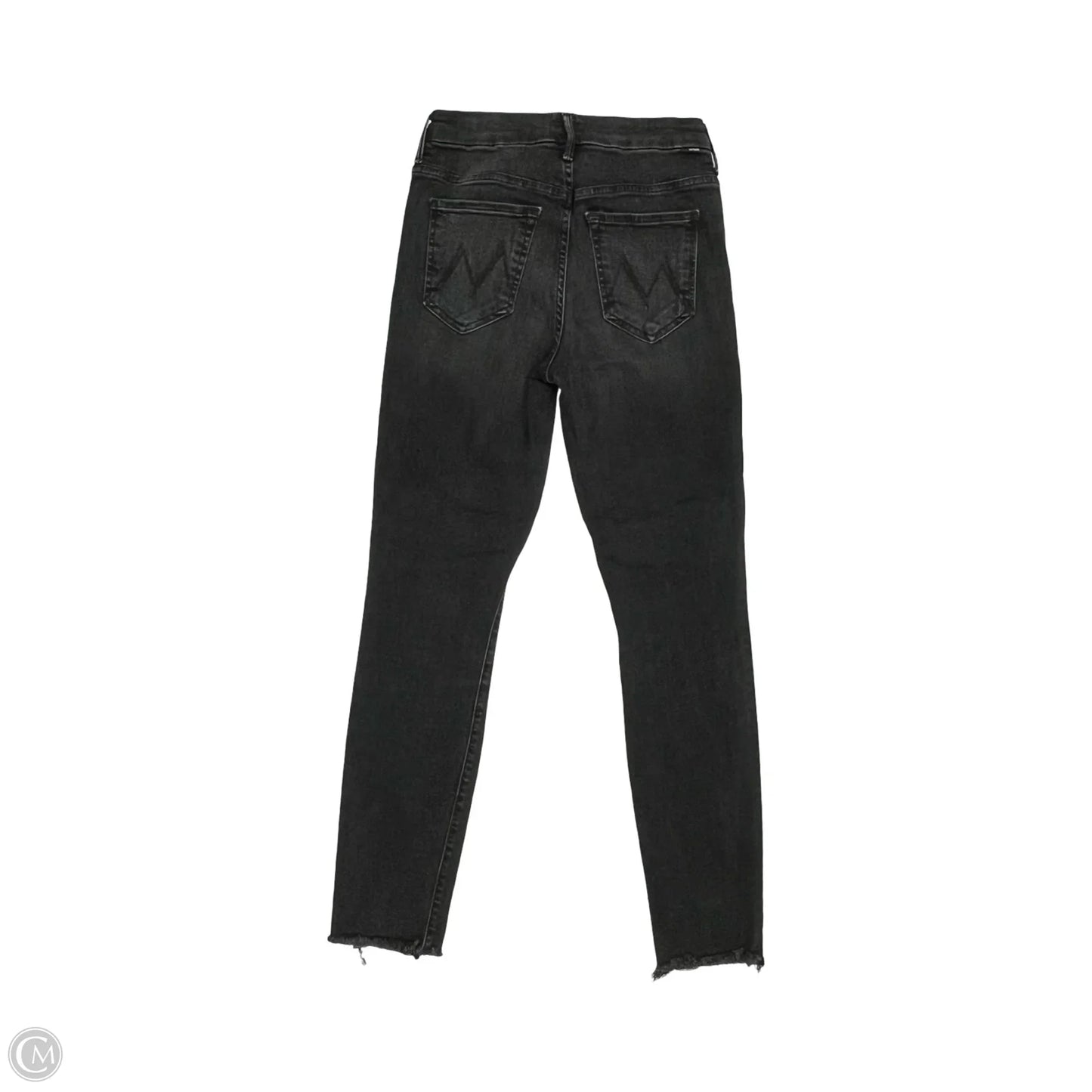 Jeans Skinny By Mother In Black Denim, Size: 2
