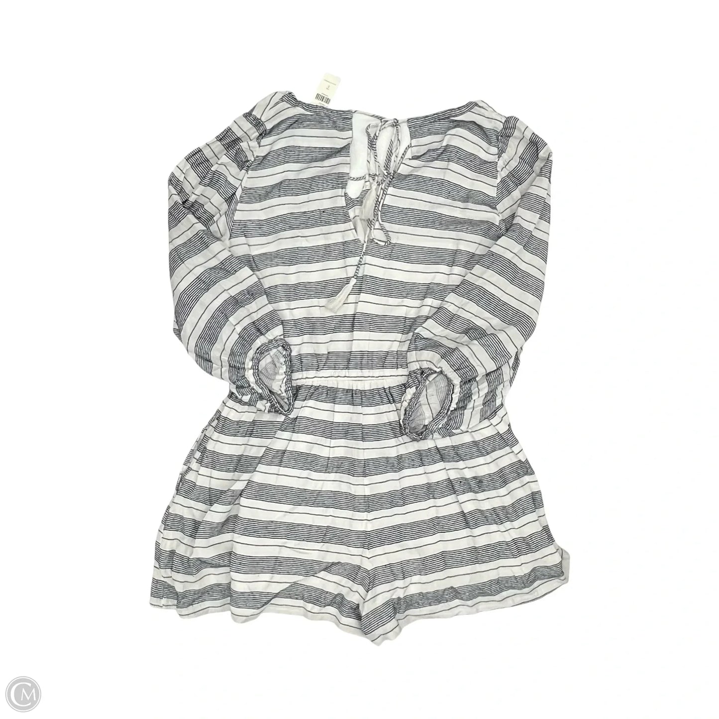 Romper By Holding Horses In Black & Cream, Size: L