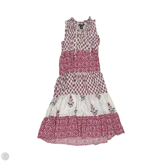 Dress Party Midi By Chelsea And Theodore In Multi-colored, Size: Xs