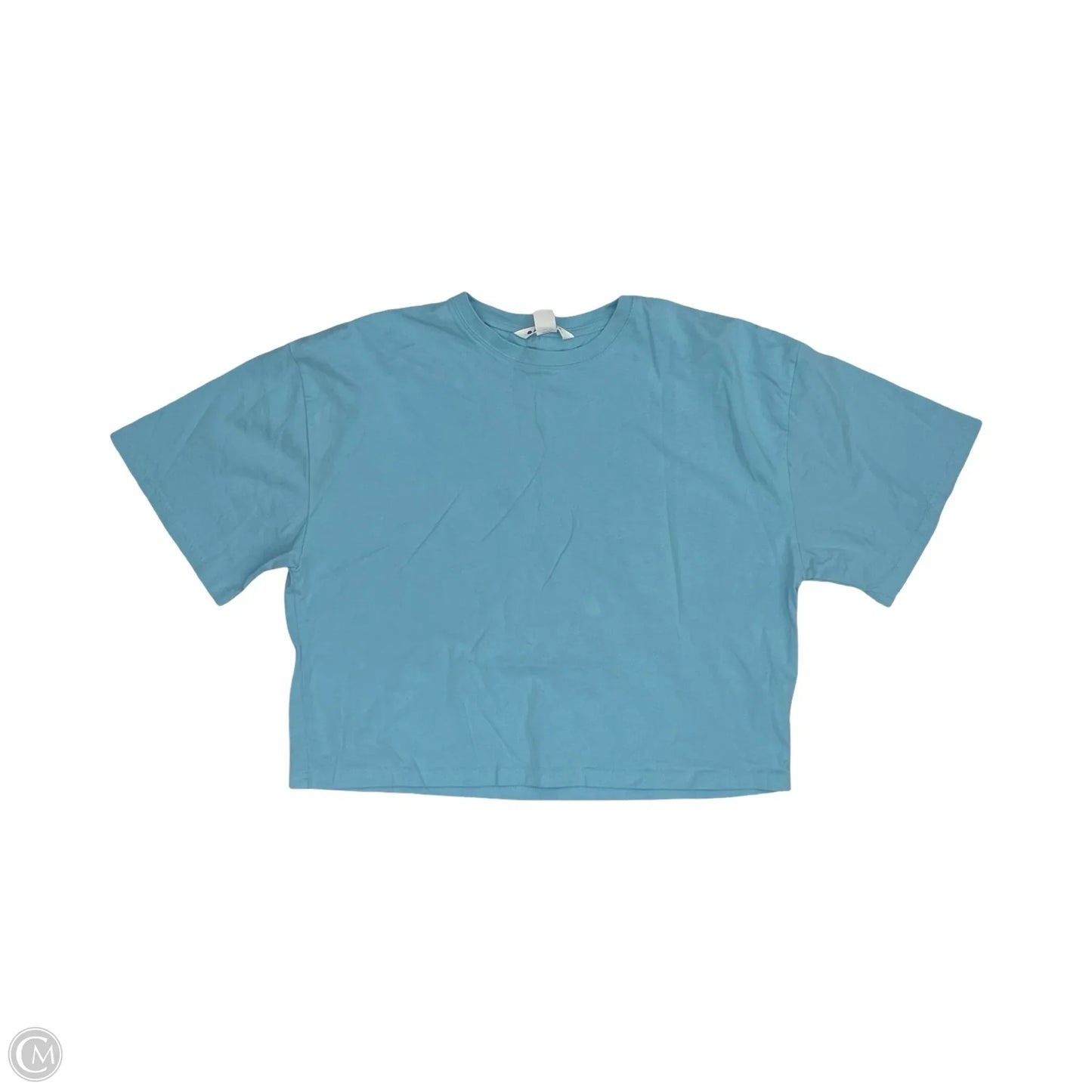Athletic Top Short Sleeve By Athleta In Blue, Size: M