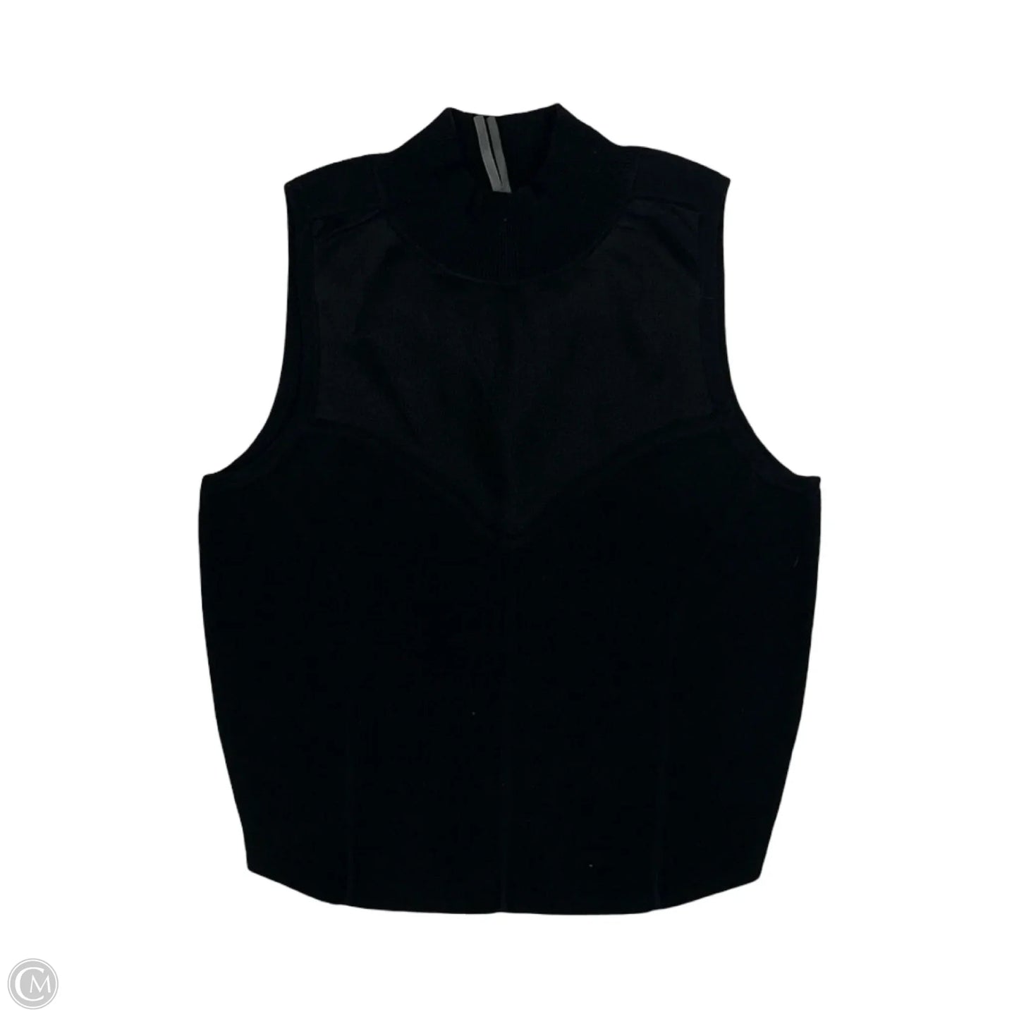 Top Sleeveless By Anthropologie In Black, Size: Xs
