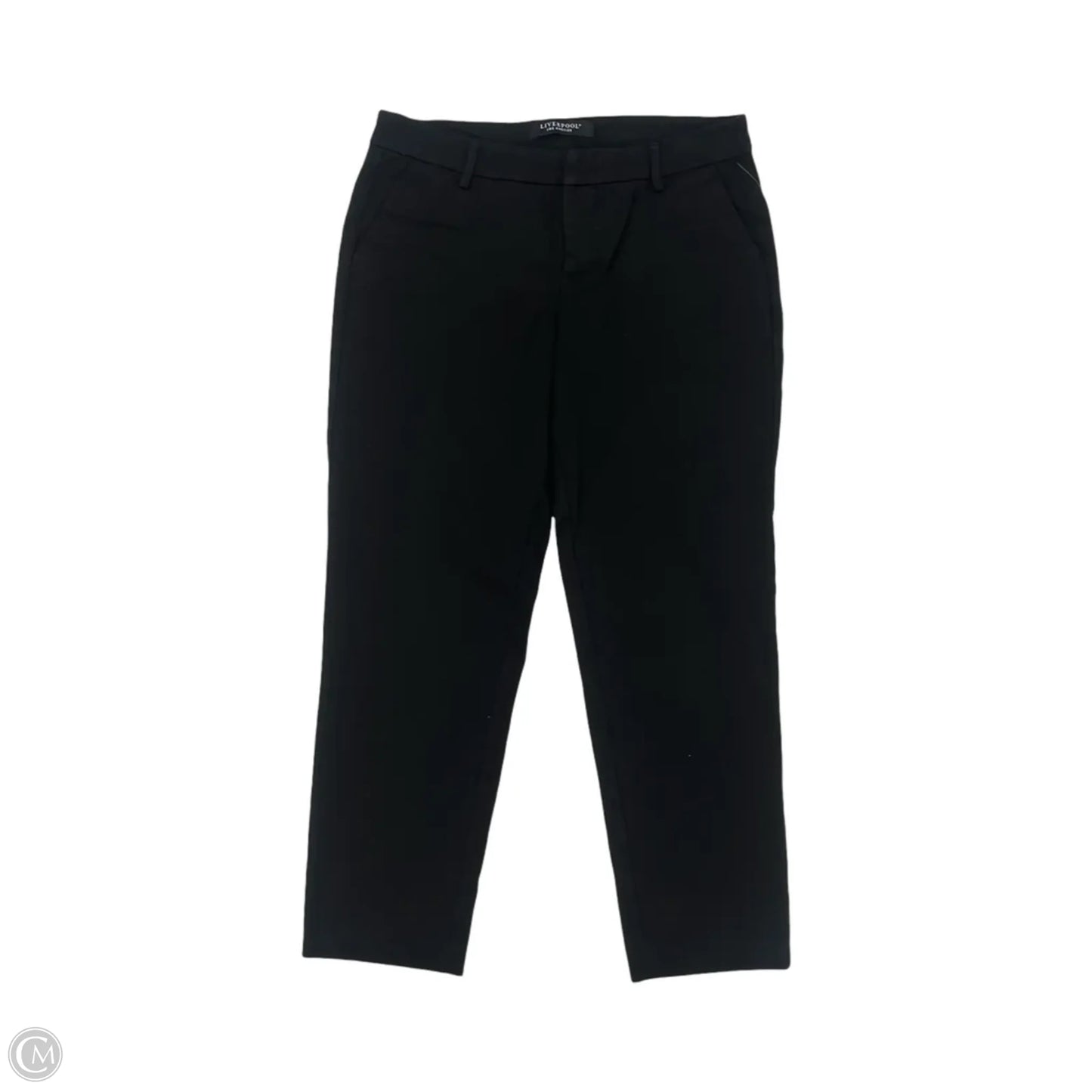 Pants Dress By Liverpool In Black, Size: 6