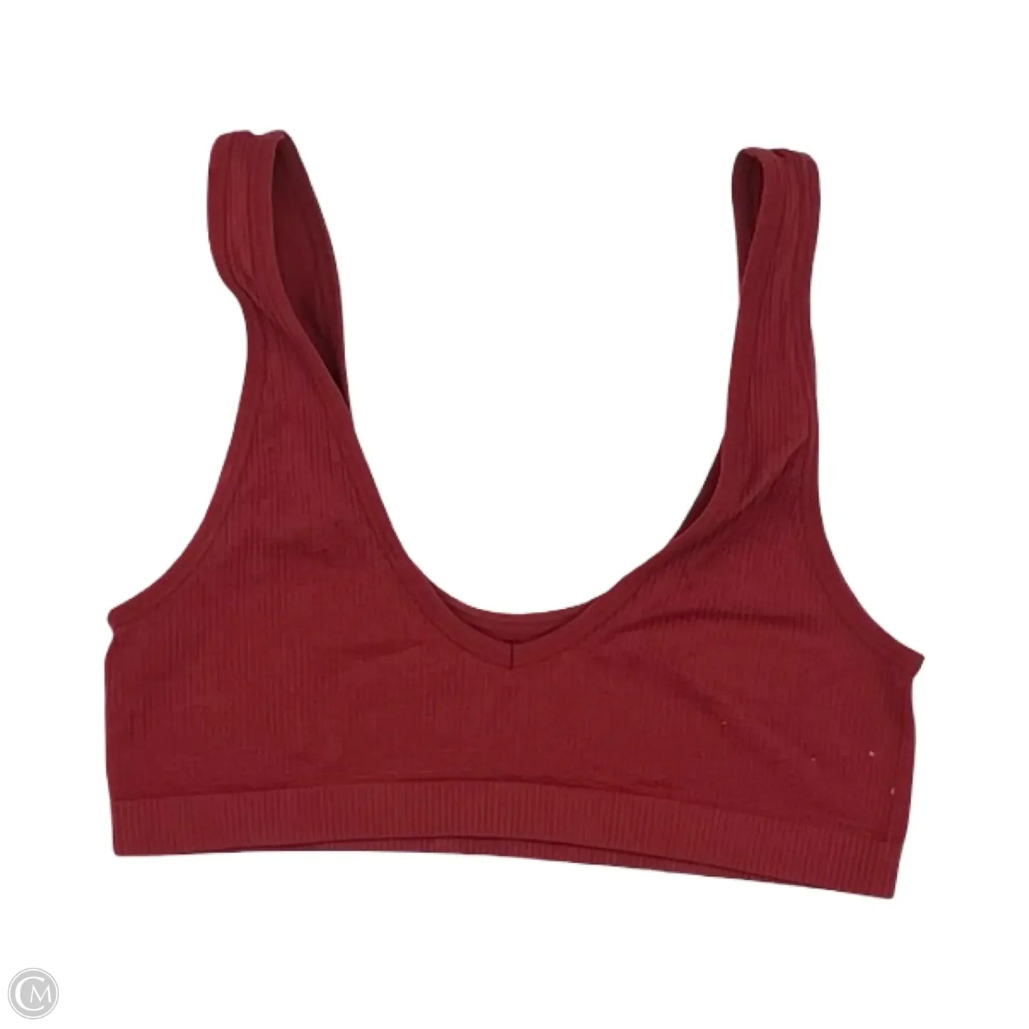 Bralette By Clothes Mentor In Red, Size: M