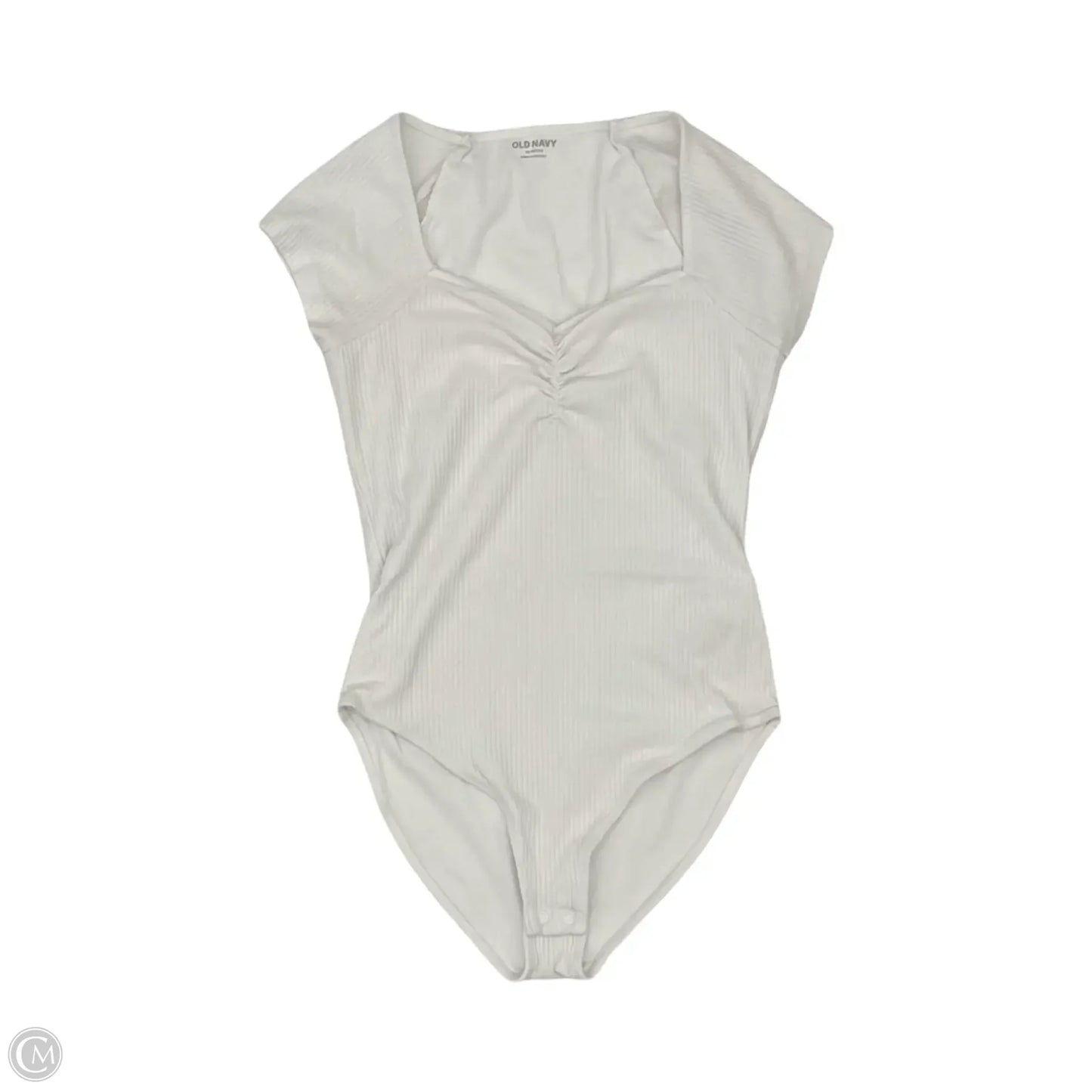 Bodysuit By Old Navy In White, Size: Xsp