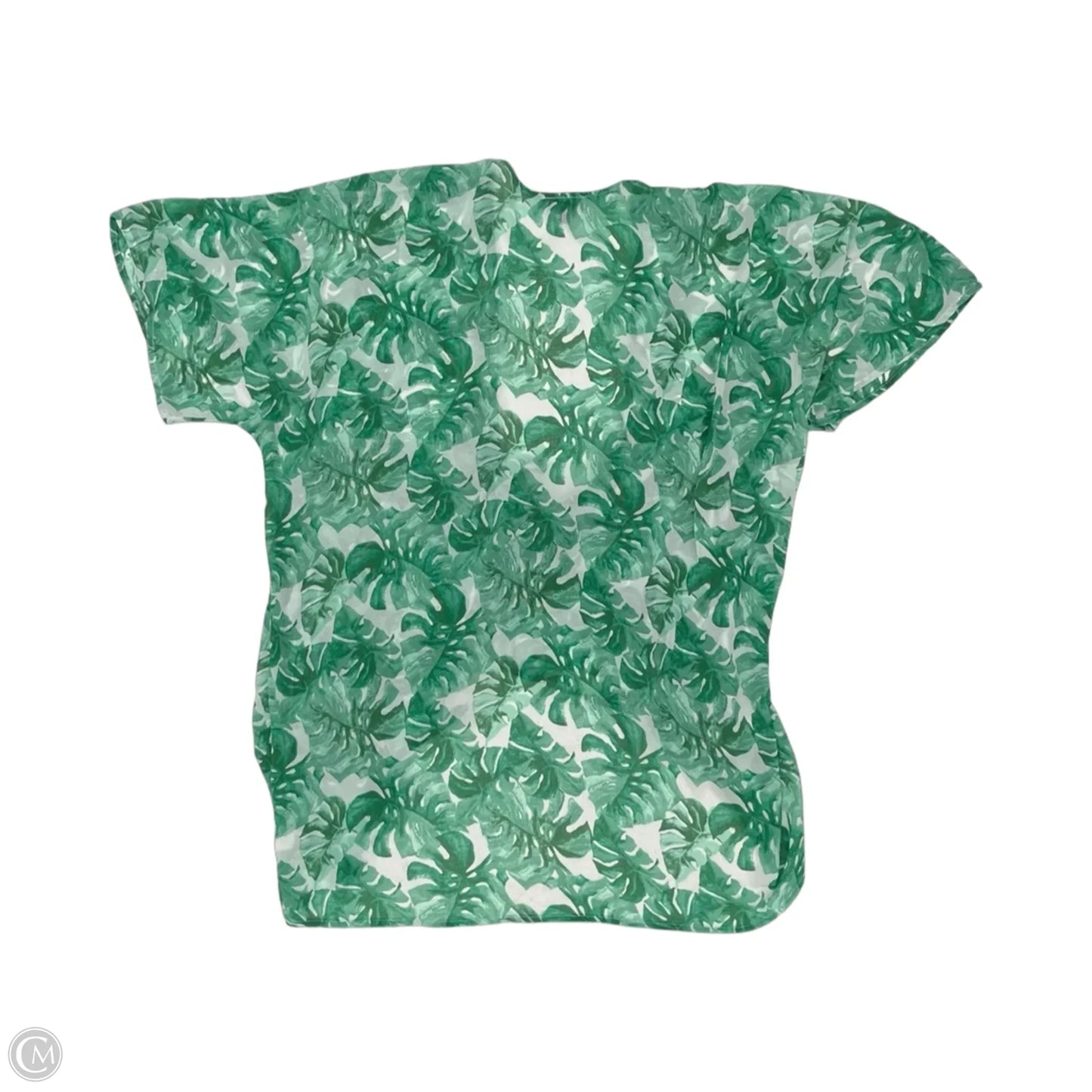 Swimwear Cover-up By Clothes Mentor In Tropical Print, Size: 3x