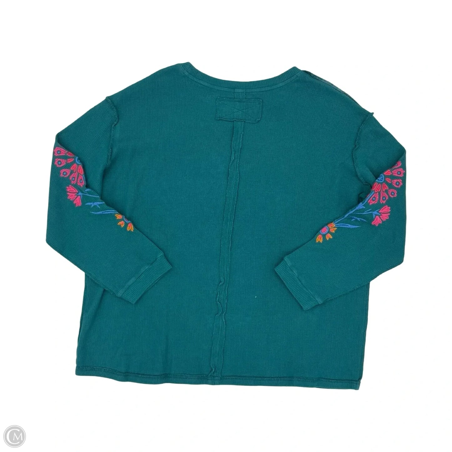 Top Long Sleeve By Natural Life In Floral Print, Size: S