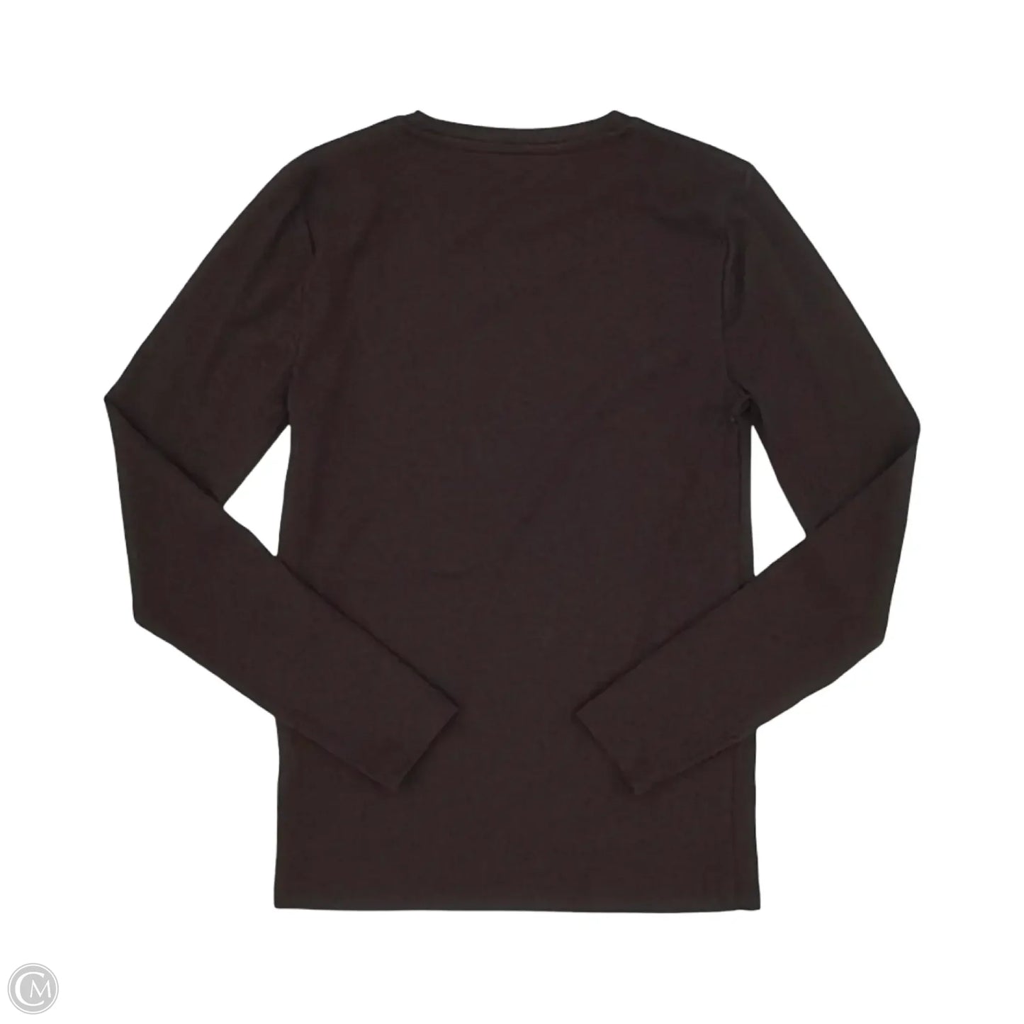 Top Long Sleeve By J. Crew In Brown, Size: S